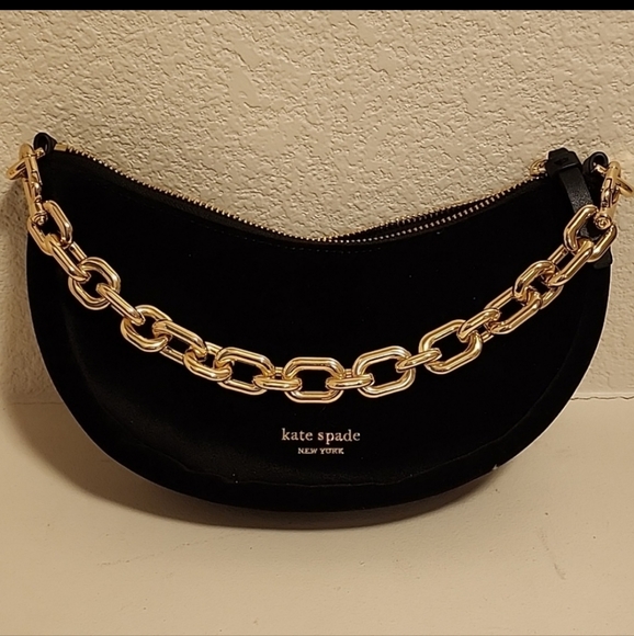 kate spade Handbags - TRADED Kate Spade limited edition Velour Smile 😃 bag